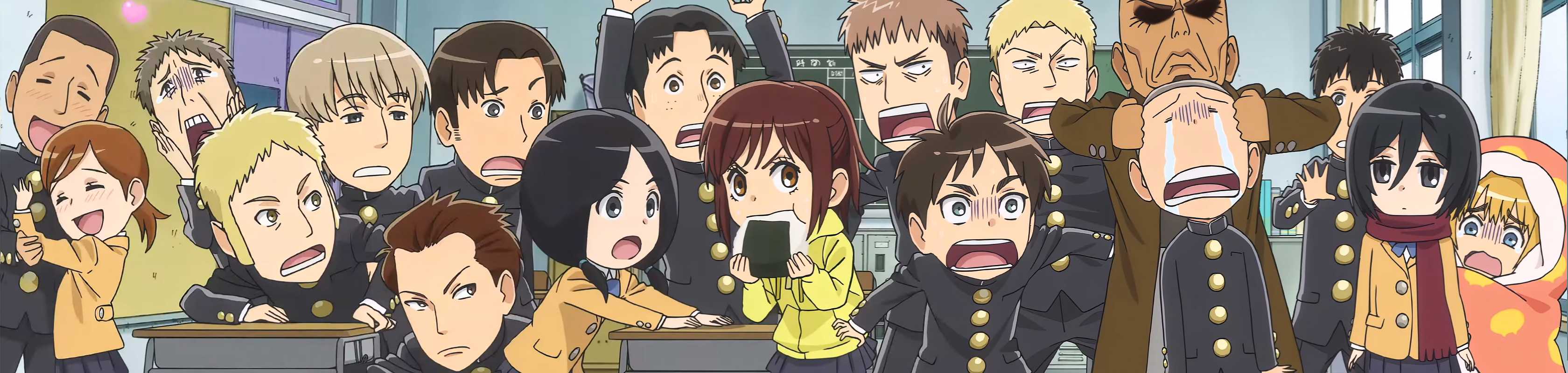 Attack on Titan: Junior High banner