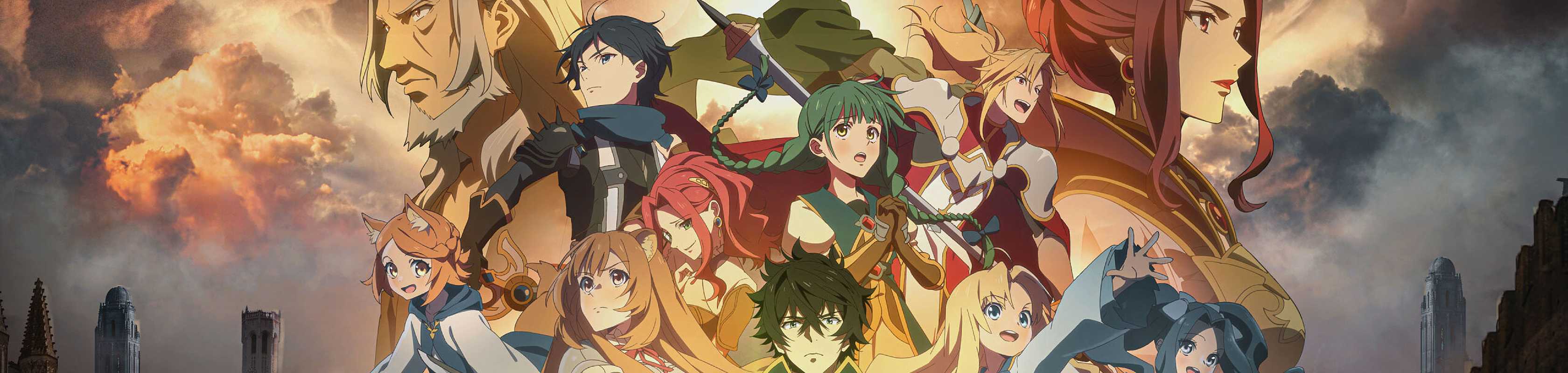 The Rising of the Shield Hero Season 3 banner