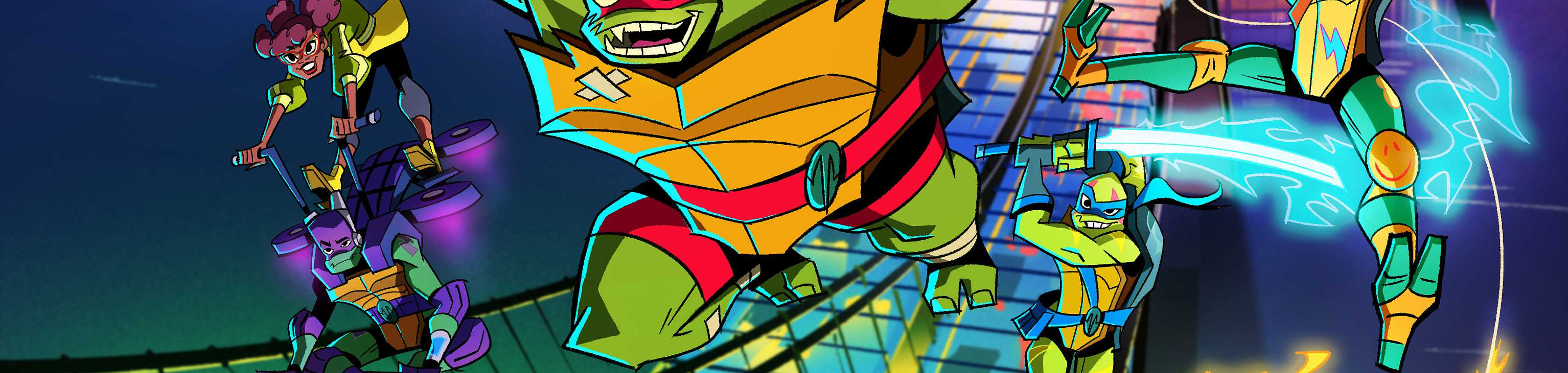 Rise of the Teenage Mutant Ninja Turtles banner