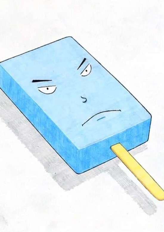 Mourning Ice Pop