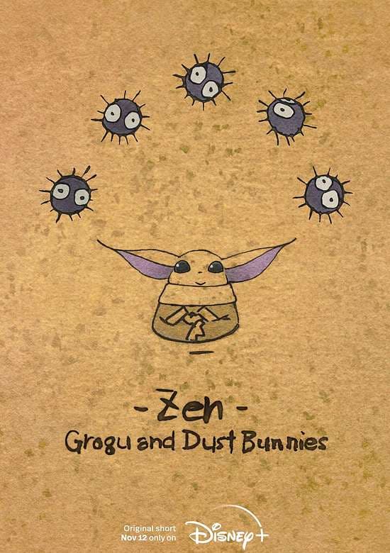 Zen - Grogu and Dust Bunnies