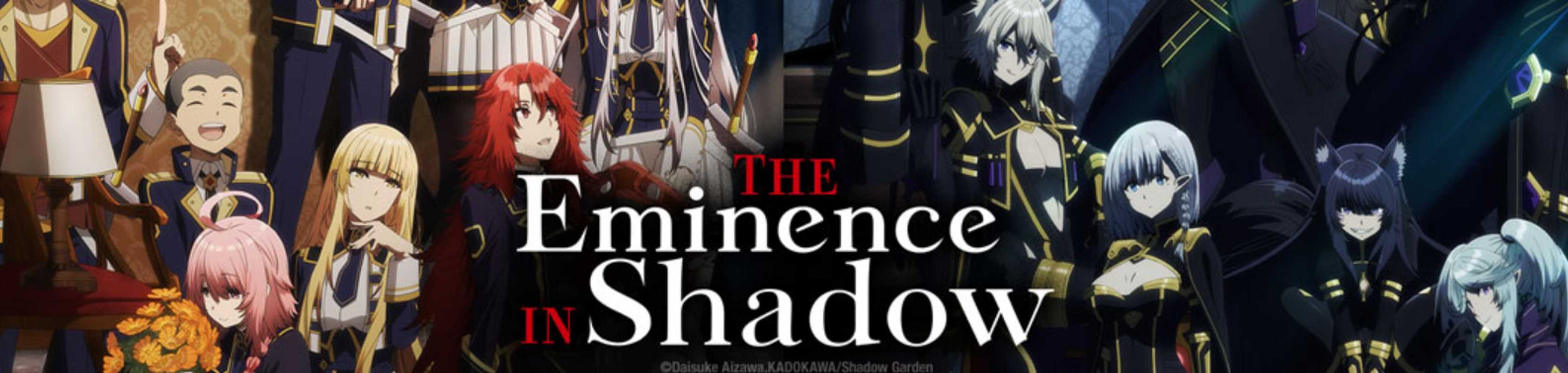 The Eminence in Shadow Season 2 banner