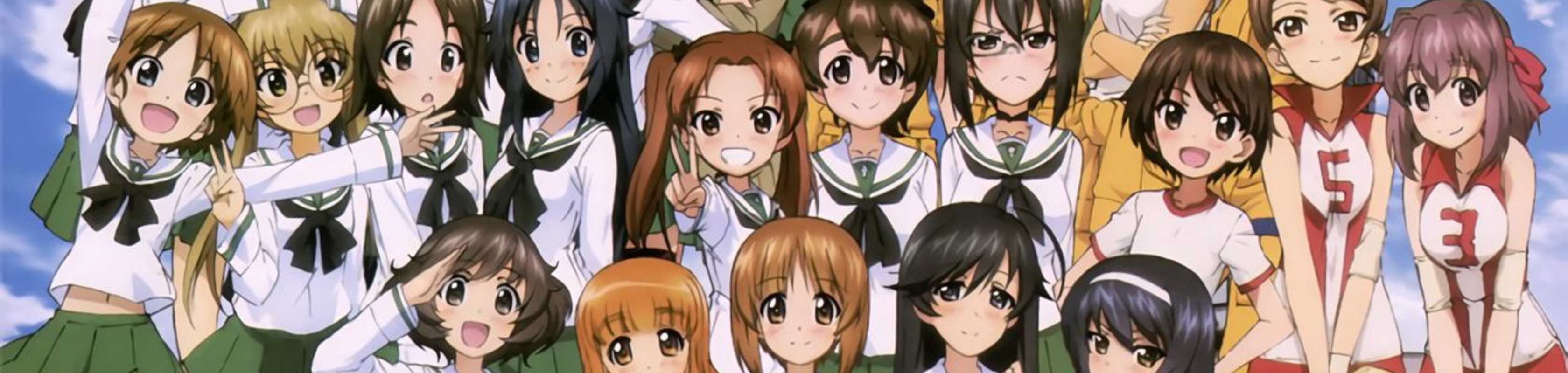 Girls & Panzer Movie Specials banner