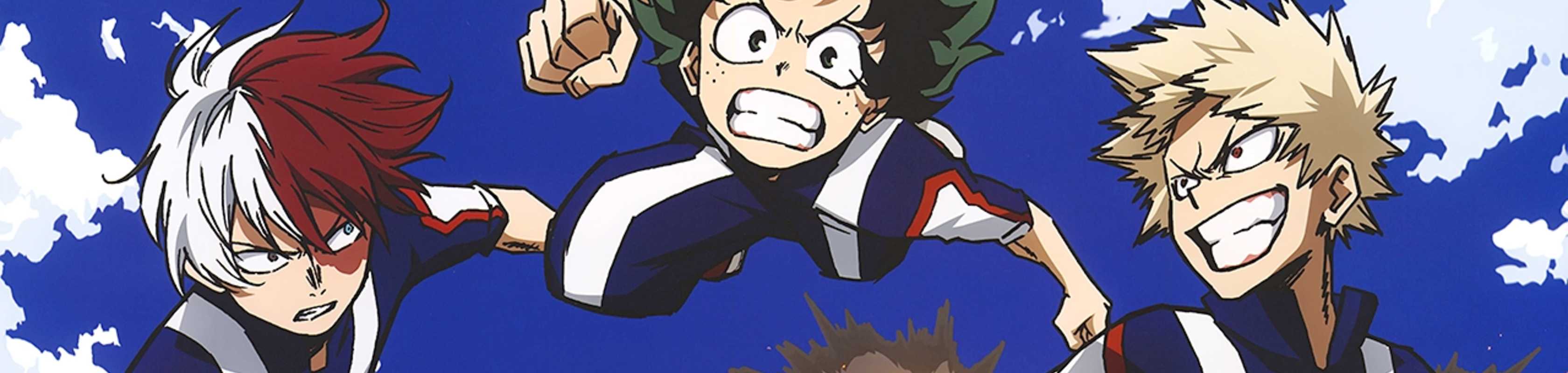 My Hero Academia Season 2 banner