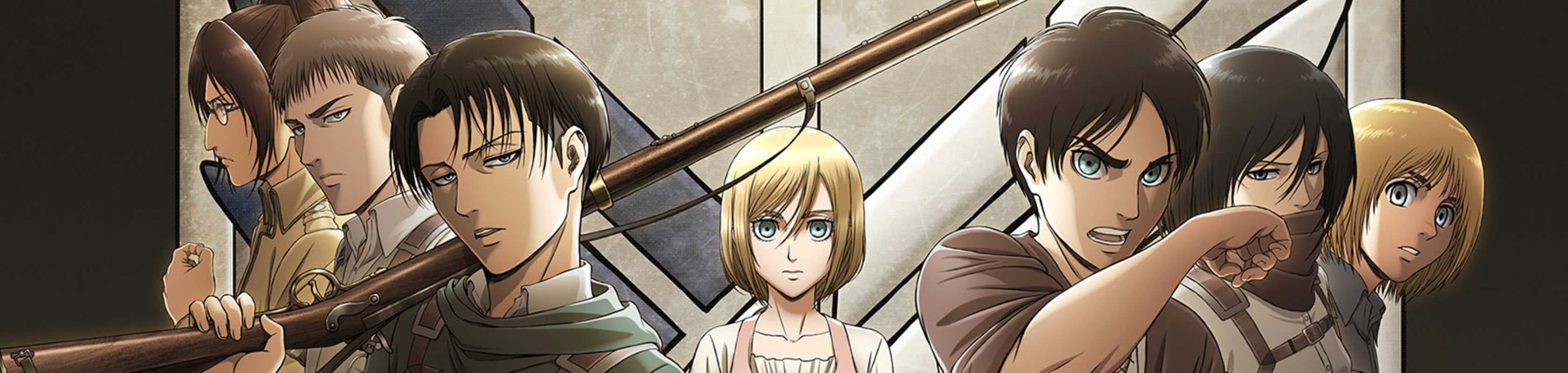 Attack on Titan Season 3 banner