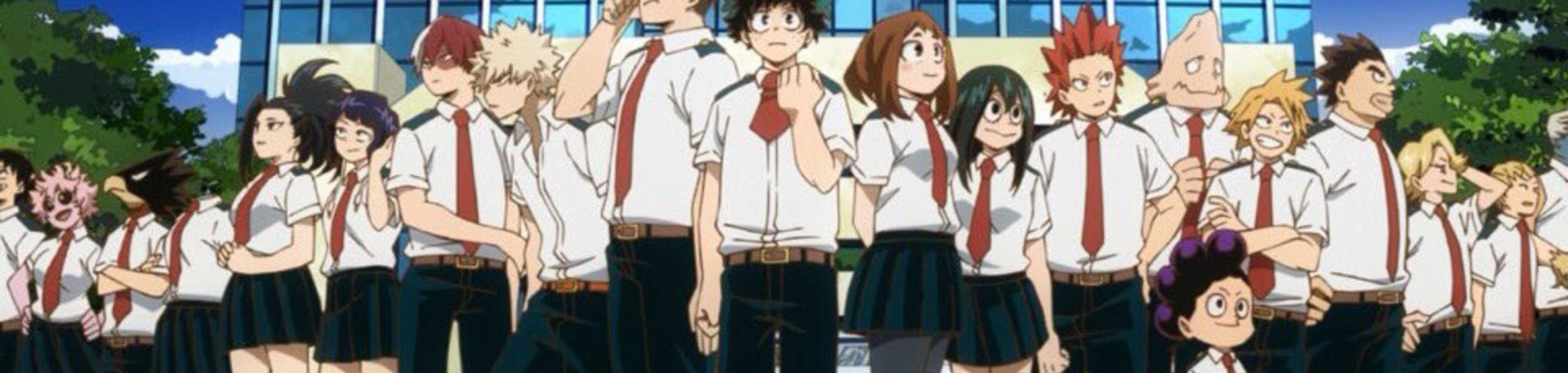 My Hero Academia Season 3 banner