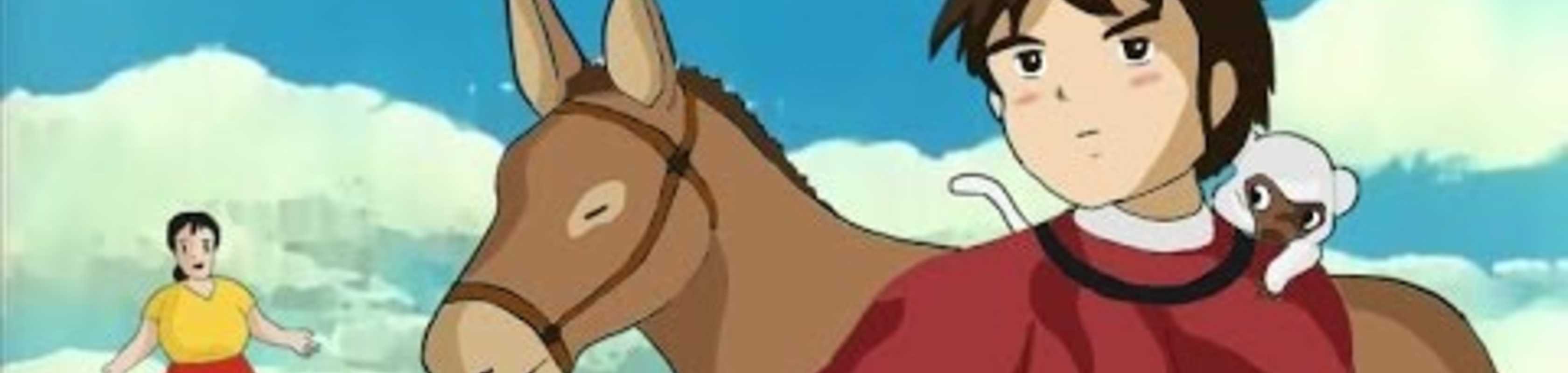 Haha wo Tazunete Sanzenri banner