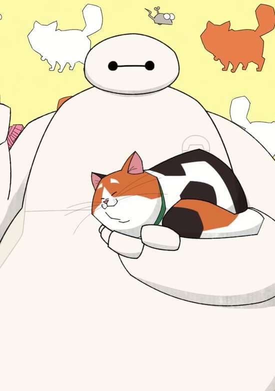 Baymax and Mochi