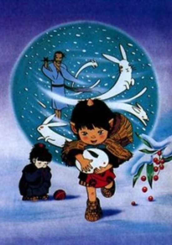 Goblin and "Yuki Usagi" (Snow Hare)