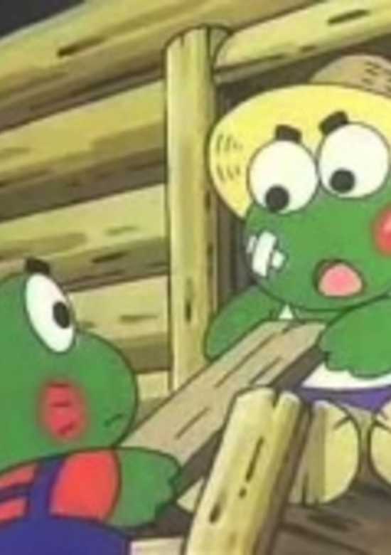 Keroppi in the Frog's Secret House