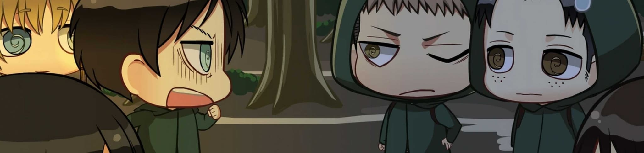 Attack on Titan Chibi Theatre: Fly, Cadets, Fly! banner