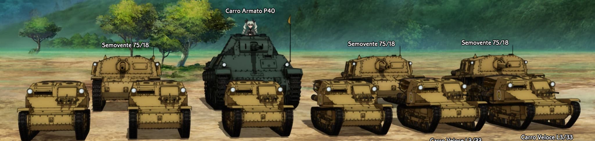 Girls & Panzer: This is the Real Anzio Battle! banner