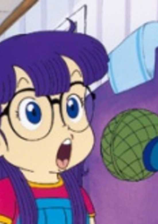 Dr. Slump: Arale-chan Ayaya!? Penguin Mura de TV Jack banner