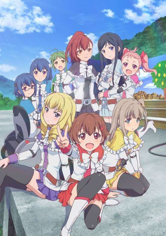 Action Heroine Cheer Fruits banner