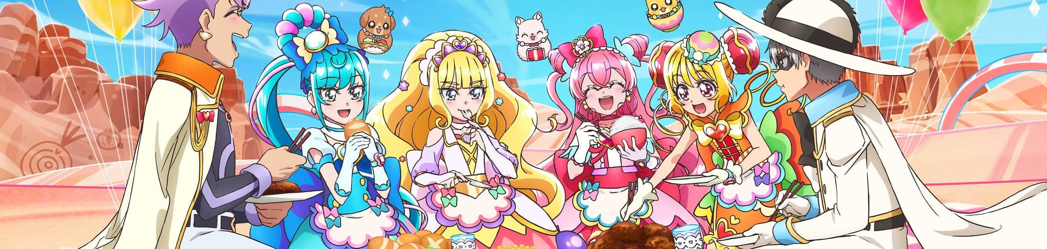 Delicious Party♡Precure banner