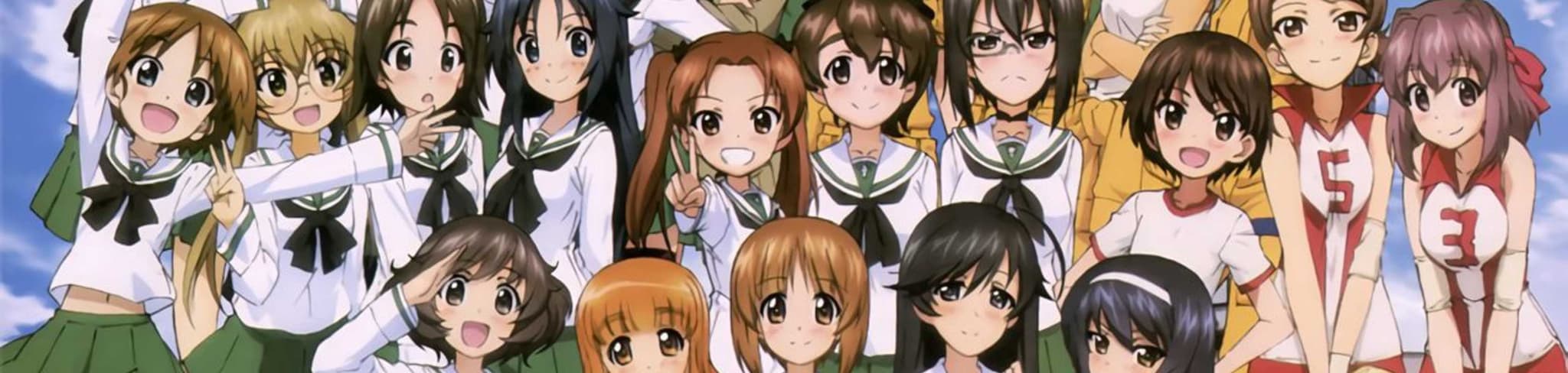 Girls & Panzer Movie Specials banner