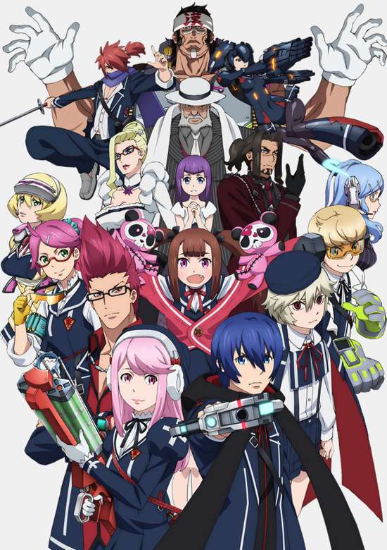 Gunslinger Stratos: The Animation banner