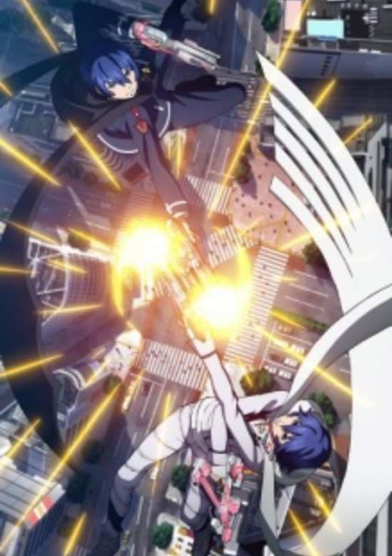 Gunslinger Stratos: The Animation - Bunki/Futatsu no Mirai banner
