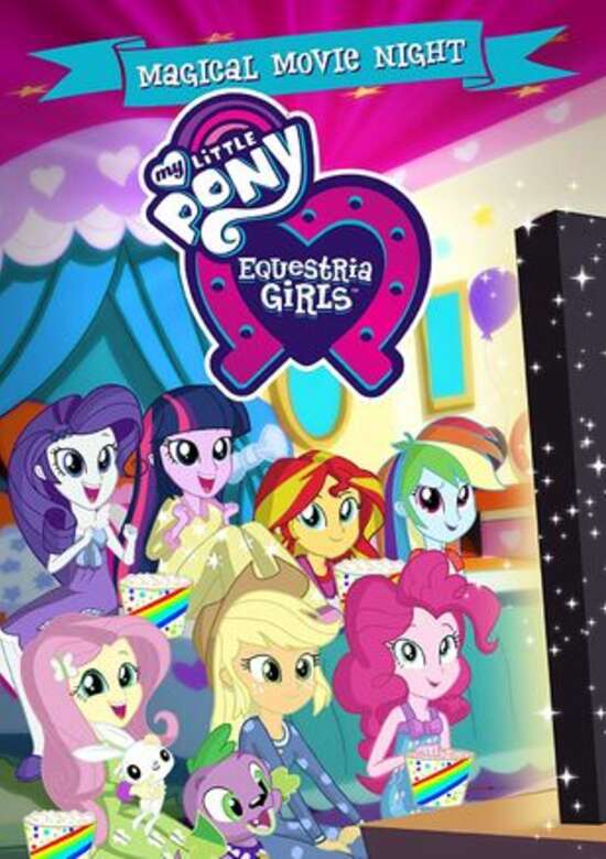 My Little Pony: Equestria Girls - Magical Movie Night banner
