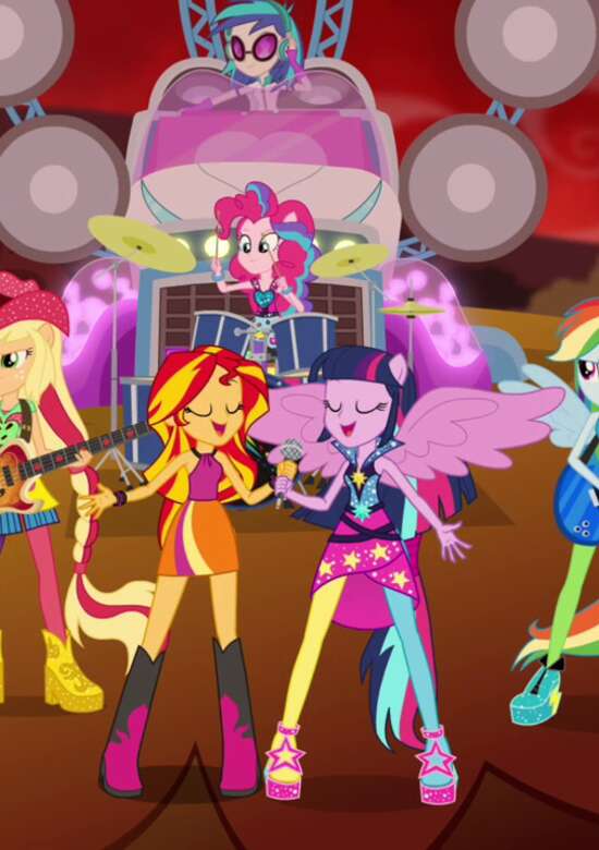 My Little Pony: Equestria Girls - Rainbow Rocks Encore Shorts banner