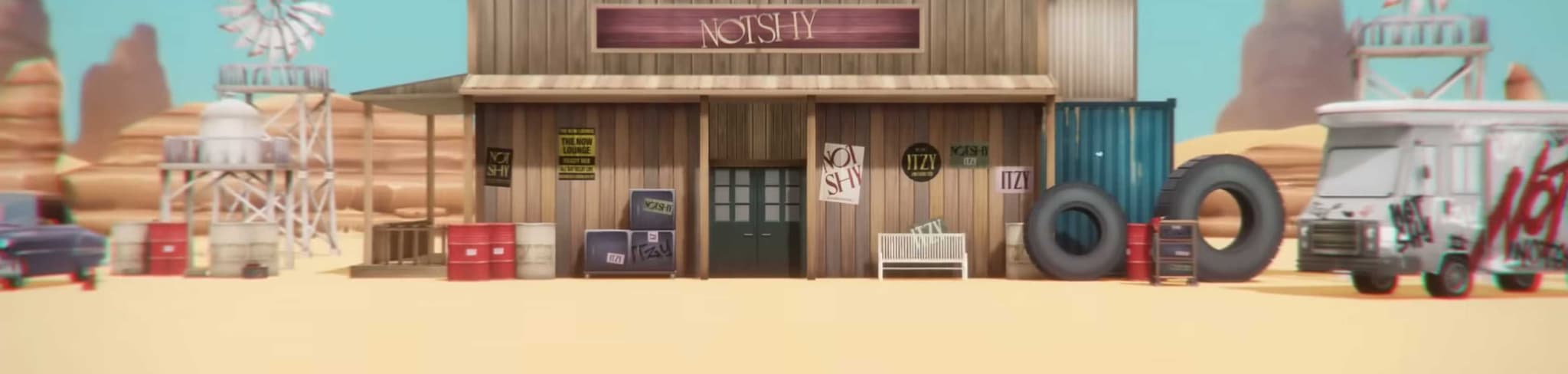Not Shy banner