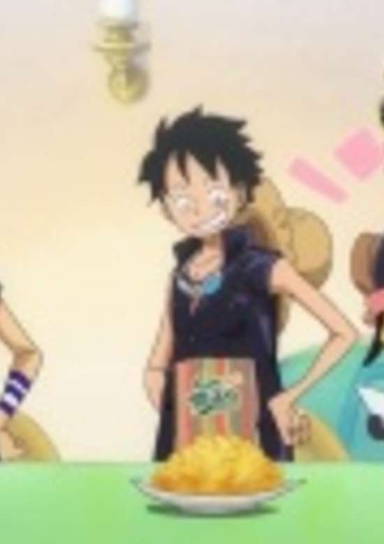 One Piece Film: Gold - Cine Mike Popcorn Kokuchi banner