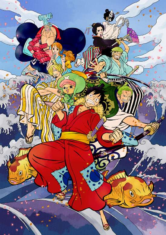 One Piece Water Spectacle 3: Wano Kuni-hen banner