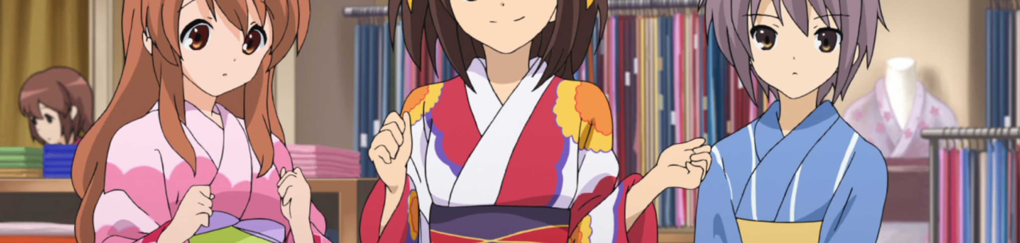 The Melancholy of Haruhi Suzumiya Season 2 banner