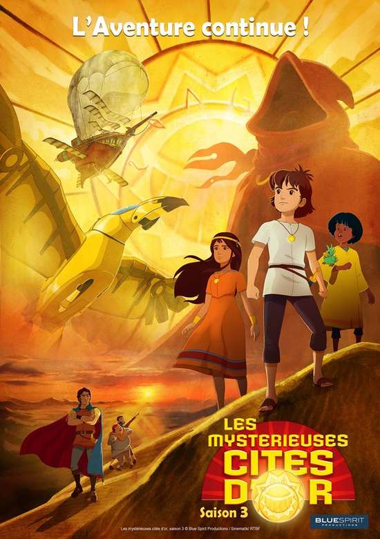 The Mysterious Cities of Gold Season 3 banner