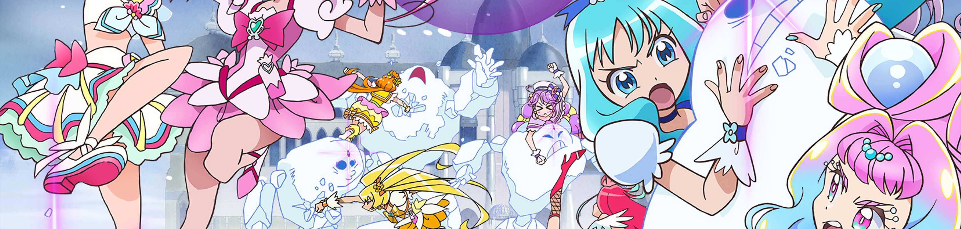 Tropical-Rouge! Precure the Movie: The Snow Princess and the Miraculous Ring banner